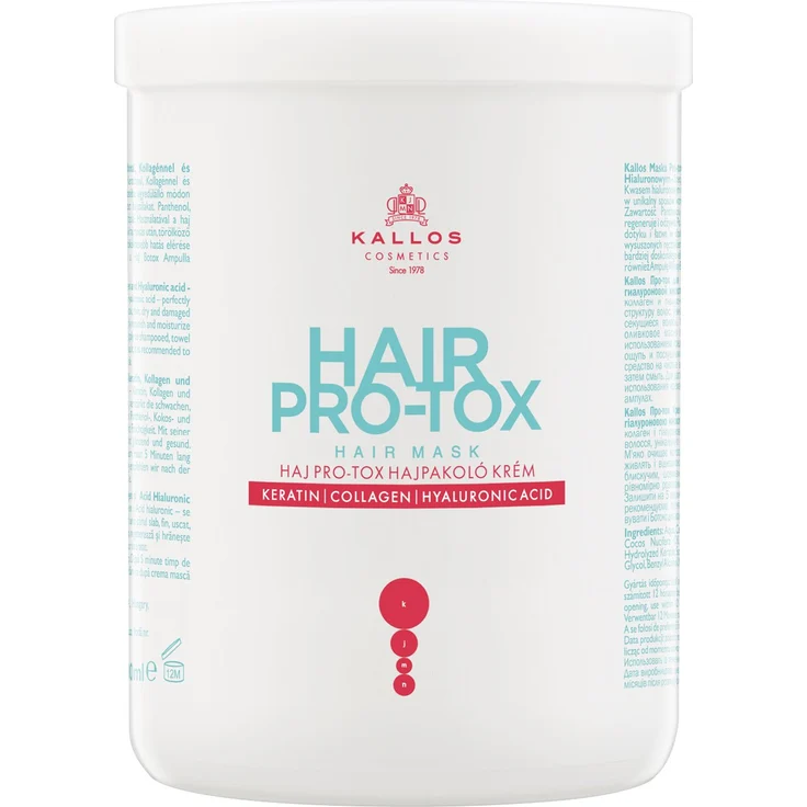 Kallos Kjmn Haar Pro-Tox Creme Haarmaske Mit Keratin 500 ml – Bild 1