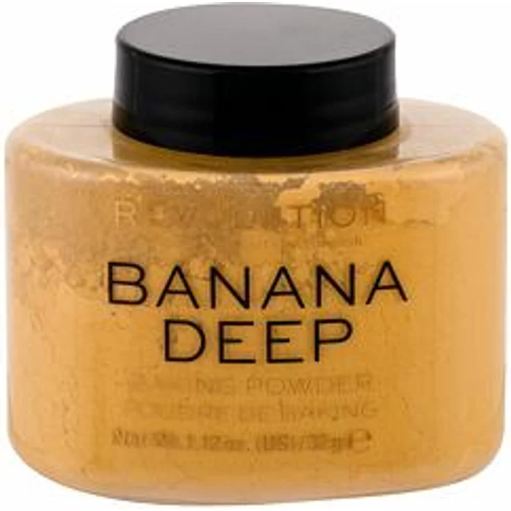 Makeup Revolution London Baking Powder Loser Puder 32 g Farbton Banana Deep – Bild 1