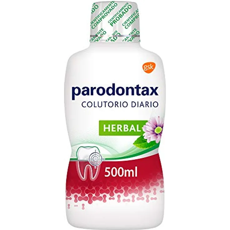 Parodontax Mundwasser, 500 ml, für ein strahlend sauberes Lächeln