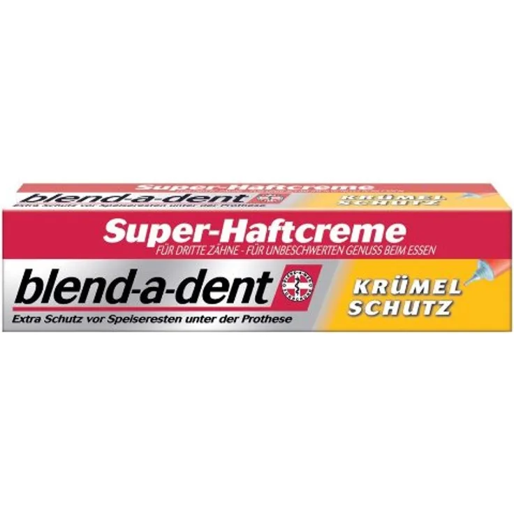 Blend-a-dent Super-Haftcreme Krümelschutz 40 g, für Voll- und Teilprothesen
