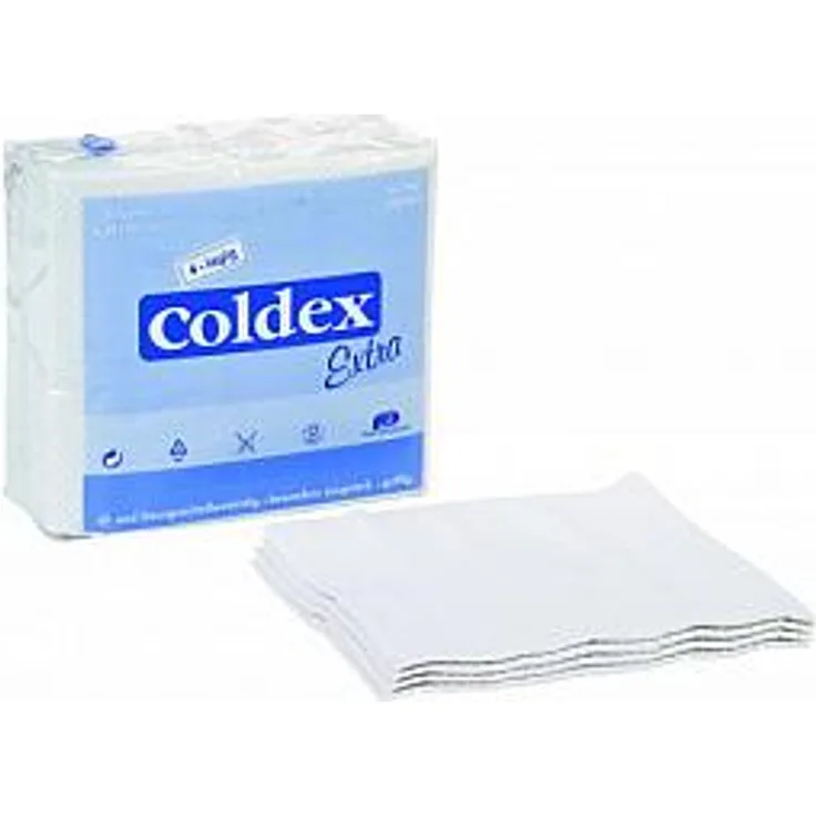 Attends Coldex Extra Tücher 36 x 40 cm weiß 4-lagig 600 Stück