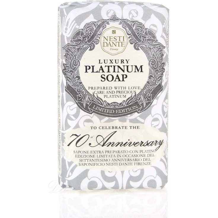 NESTI DANTE Nesti Dante Luxury Platinum Seife mit kostbarem Platin 250 g für Alle Hauttypen geeignet – Bild 1