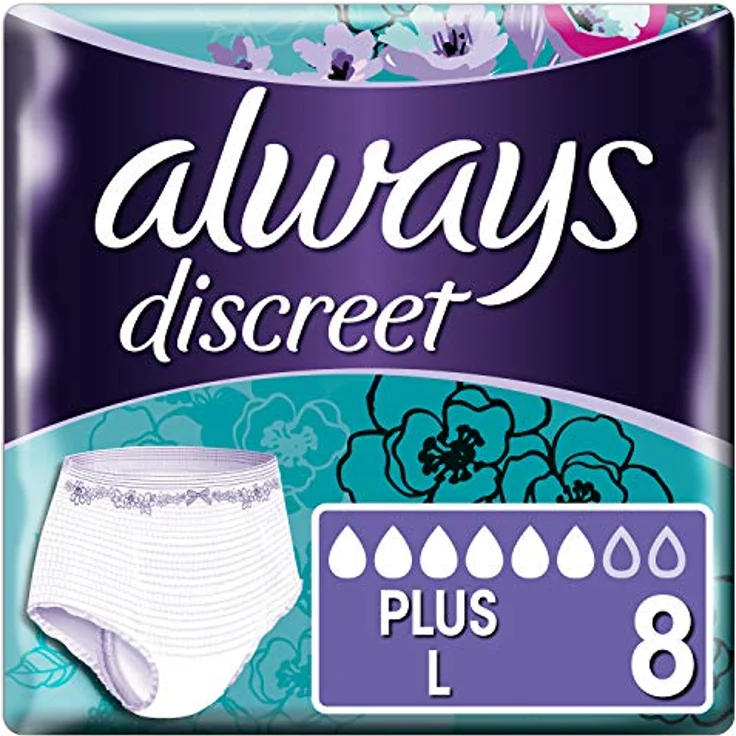 Always Discreet Inkontinenz Pants plus large 8 Stück