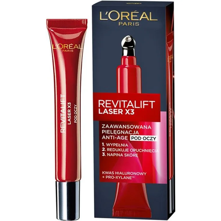 L'Oreal Revitalift Laser X3 Augenpflege 15 ml mit einer pflegenden Wirkung