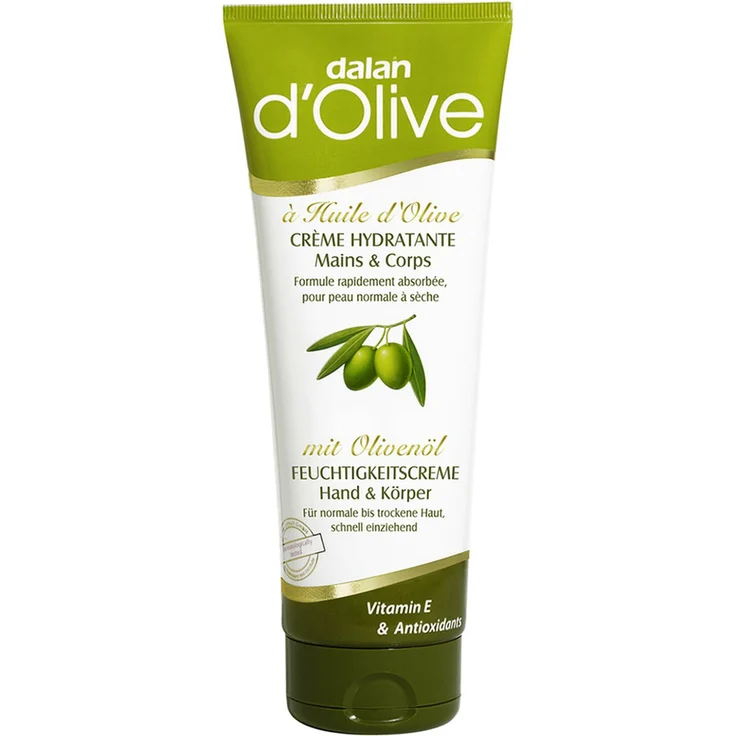 Dalan d'Olive - Feuchtigkeitscreme - Hand- & Bodycreme 250 ml  – Bild 1