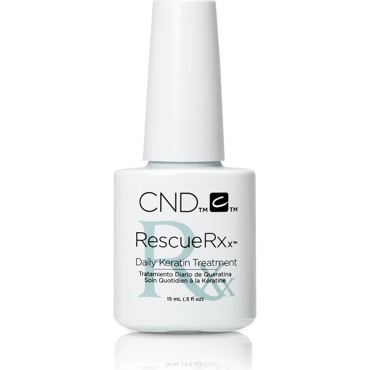 CND RescueRx Daily Keratin Treatment 15 ml Transparent, Nagelhärter, stärkend