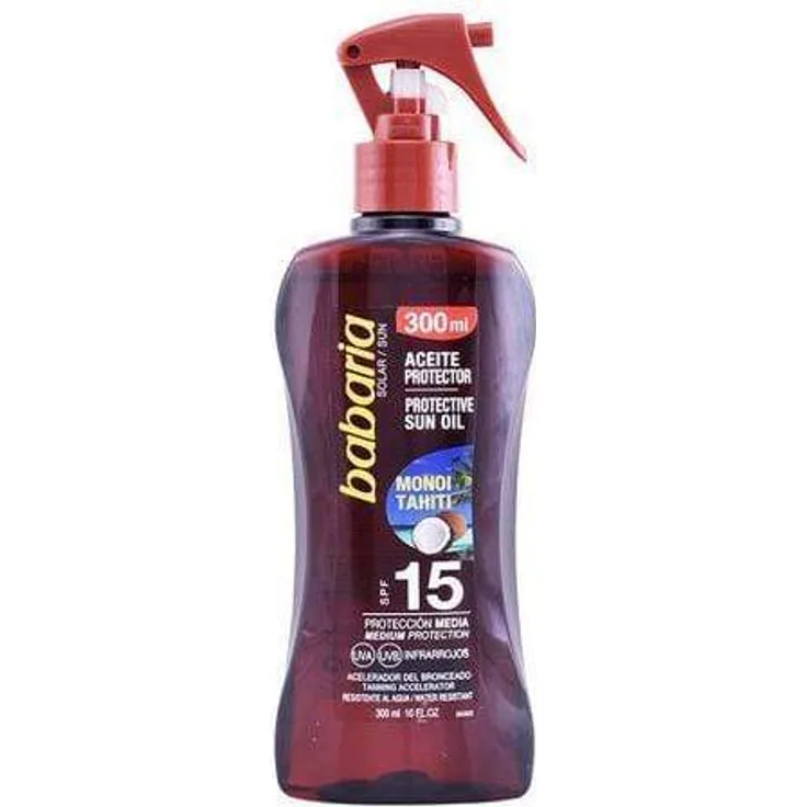 Babaria Protektives Öl Monoi Tahiti Babaria LSF 15 300 ml
