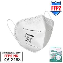 FFP2 Maske Atemschutzmaske Partikelfiltermaske CE2163 Leikang 20er Set FFP2-Maske mit Nasenbügel