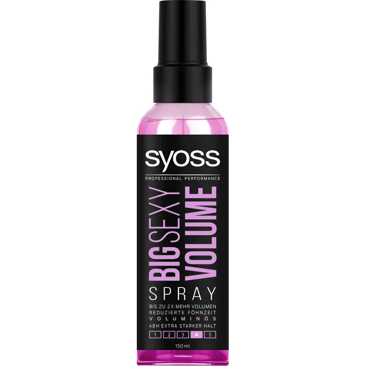 Syoss Big Sexy Volume Föhn-Spray, 6er Pack (6 x 150 ml)
