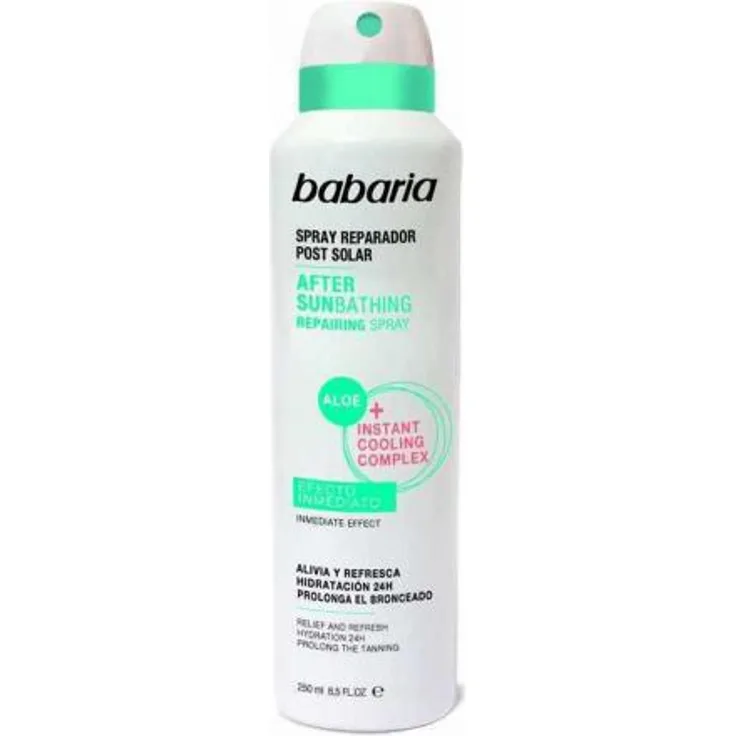 Babaria SOLAR ALOE VERA AFTER SUN spray reparador