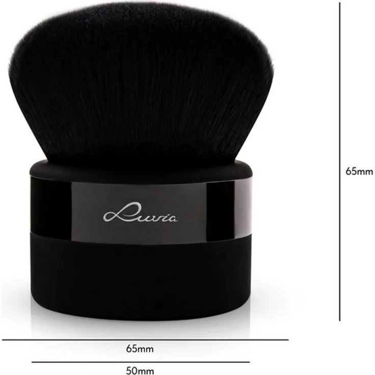 Luvia Cosmetics Kabuki-Pinsel The Essential Kabuki, XXL, vegan Make-up Pinsel, Dekorative Kosmetik Make-up Accessoires