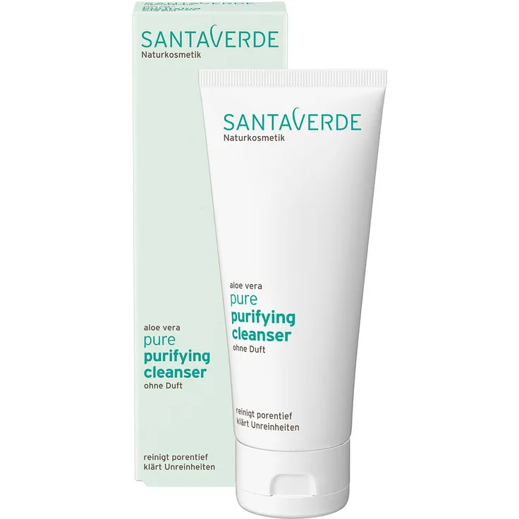 Santaverde Pure Purifying Cleanser ohne Duft 100 ml, für Damen und Herren 
