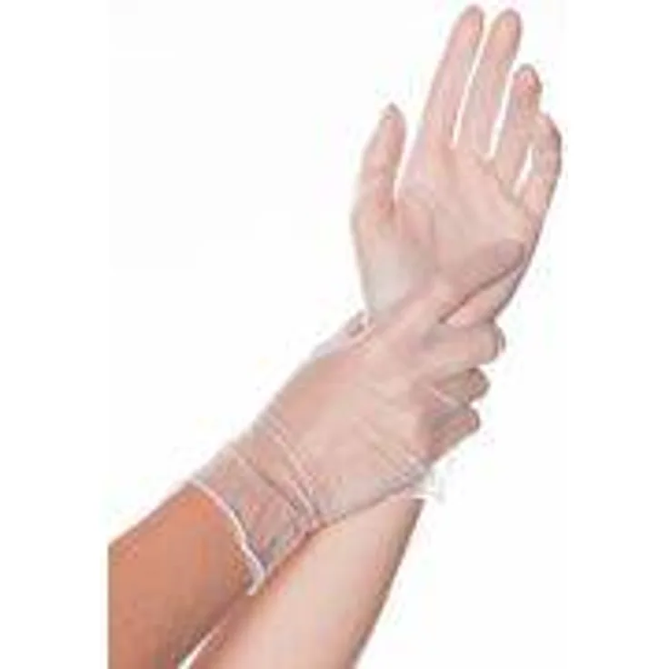 HygoStar Vinyl-Handschuh CLASSIC, L, weiß 100 Stück