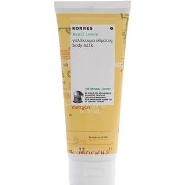 Korres Body Milk Basil Lemon 200 ml 