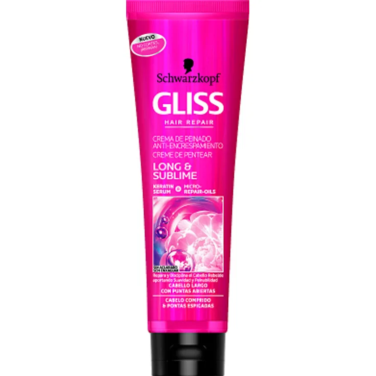 Gliss Long Und Sublime Crema De Peinado 150 ml 