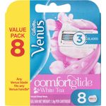 Gillette Venus ComfortGlide Spa Breeze Rasierklingen Frauen, 8er-Pack
