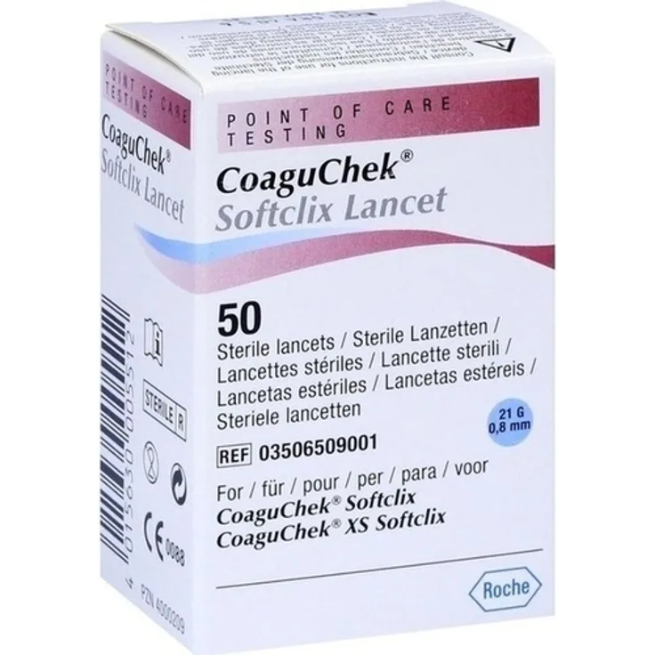 Roche Coagucheck Softclix Lancet 50 St.