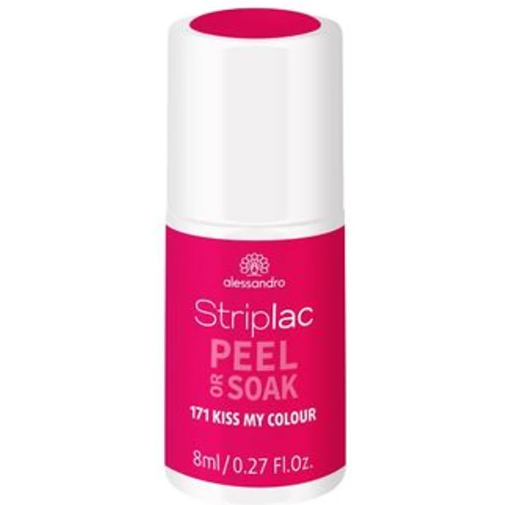 Alessandro Striplac Peel or Soak Nagellack 171 Kiss My Colour 8 ml – Bild 1