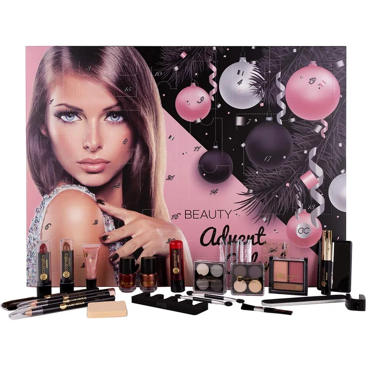 Lady-Beauty Adventskalender, Für Damen, Dekorative Kosmetik und Nagelpflege, Zum Hinstellen – Bild 2