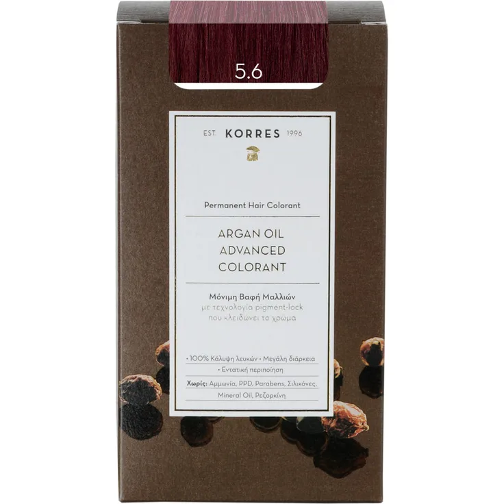 Korres Natural Products Argan Oil Hellbraun Rot 5.6