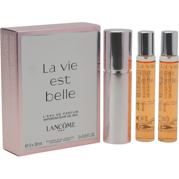 Lancôme La vie est Belle Set Eau de Parfum (EdP) 3 x 18 ml (54 ml) Refillable
