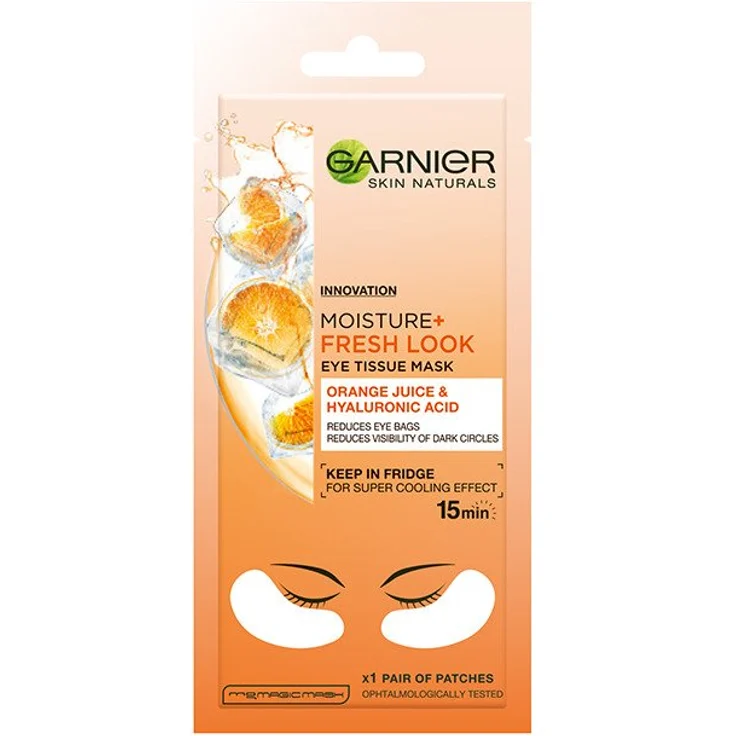 Garnier Moisture Maske Unter Augen Trockene Haut Orange 6 g mit pflegender Wirkung