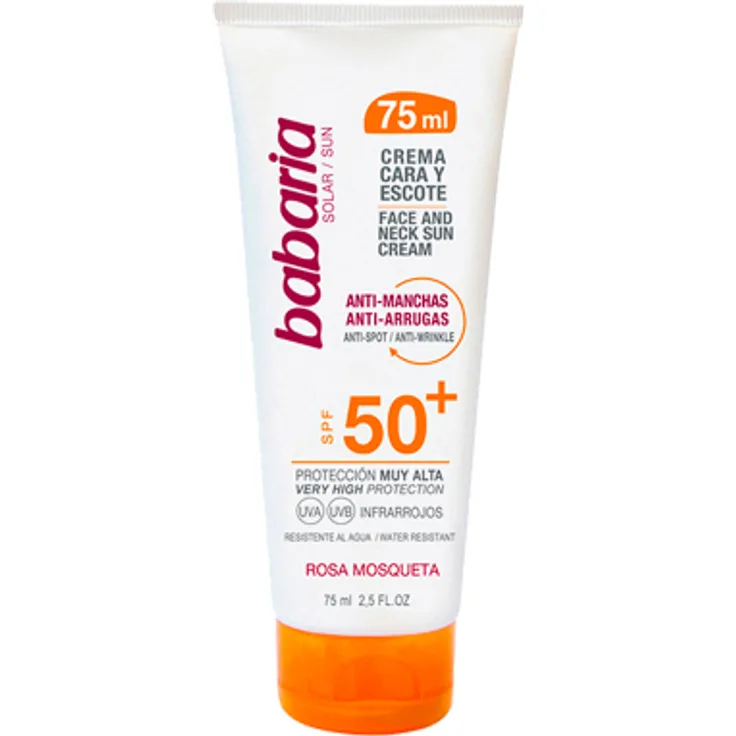 Babaria Fuido Solar Antistain Gesicht und Hals spf 50 von 75 ml