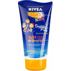 Bild für Nivea Sun Kids Swim & Play Schutz-Lotion für empfindliche Haut LSF 50 150 ml