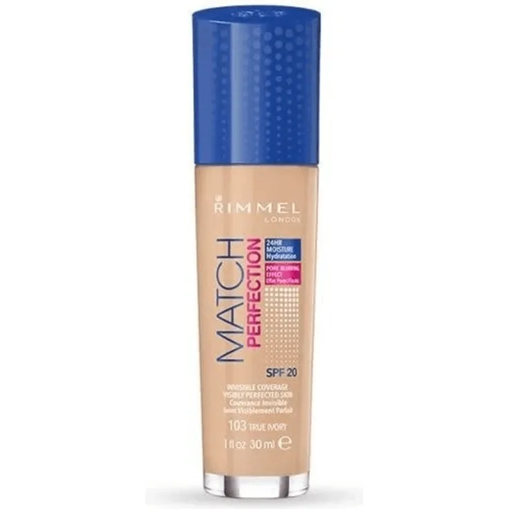 Rimmel Match Perfection Foundation 103 True Ivory 30 ml