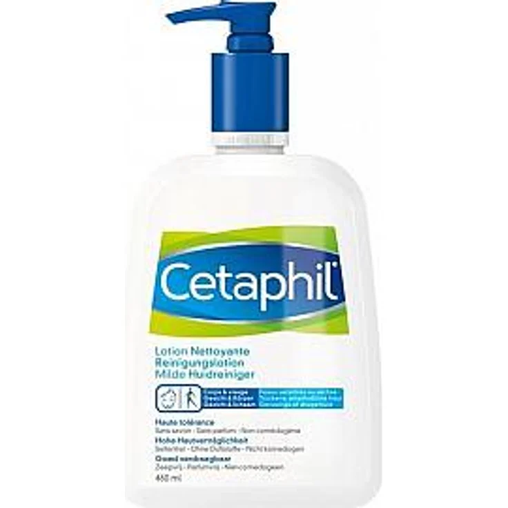 Cetaphil Reinigungslotion Reinigungsmilch 0,46 l mit reinigender Wirkung – Bild 1