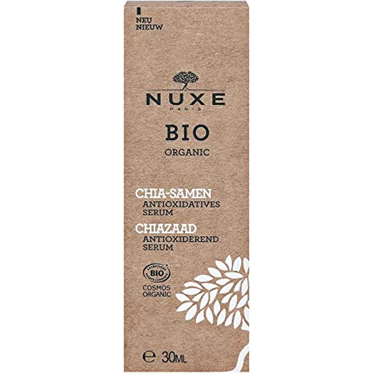 Nuxe Bio Organic Graines De Chia Serum Essentiel Antyox 30 ml, mit pflegender Wirkung 