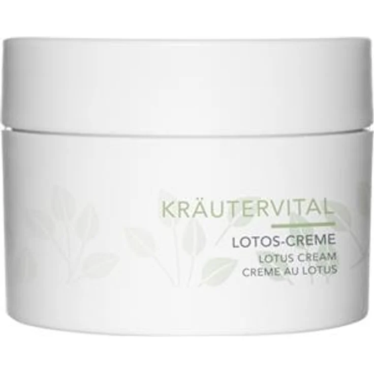Charlotte Meentzen Kräutervital Lotos-Creme Für Trockene Haut 50 ml – Bild 1