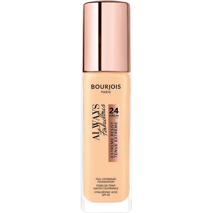 Bourjois Paris Always Fabulous Foundation 120 Light Ivory 30 ml