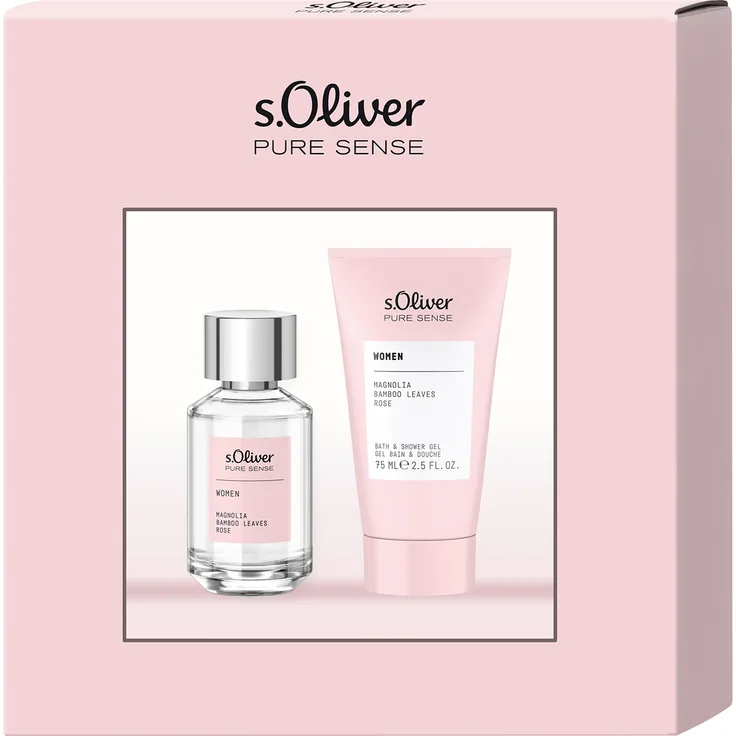 s.Oliver Pure Sense Women Duo Set Eau de Toilette (EdT) 30 ml + Duschgel 75 ml