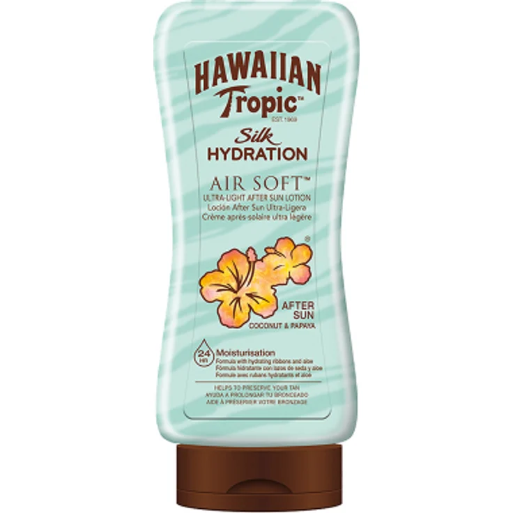 Hawaiian Tropic AFTER SUN ultra light coconut & papaya 180 ml – Bild 1