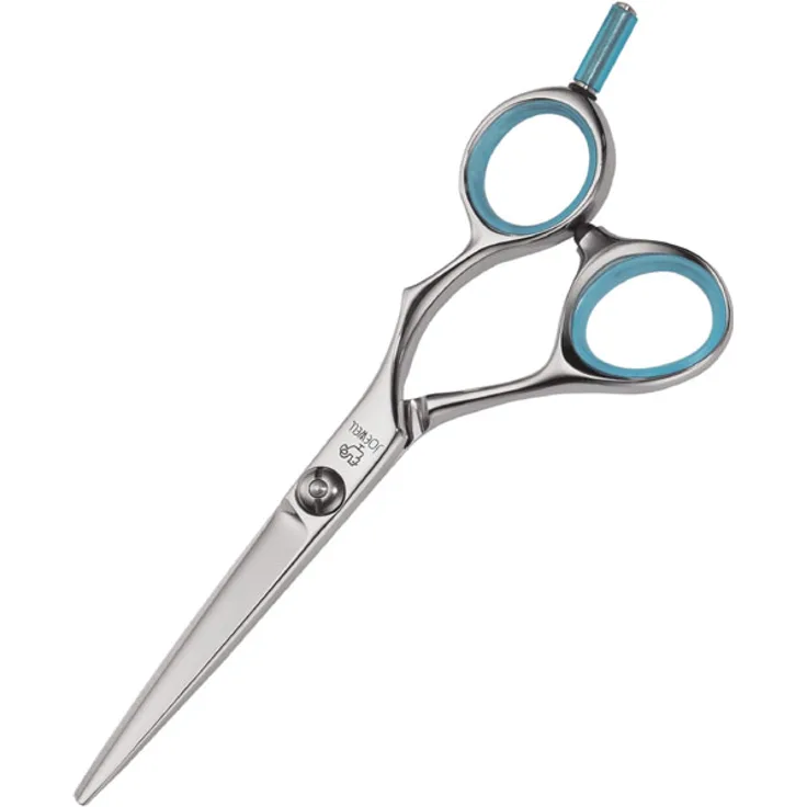 Joewell Liberty Control LBC 55 Ergonomischer Griff 13,97 cm & aus Japan-Stahl, silber/hellblau