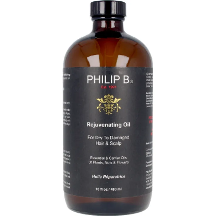 Philip B Rejuvenating Oil For Dry To Damaged Hair & Scalp 480 ml