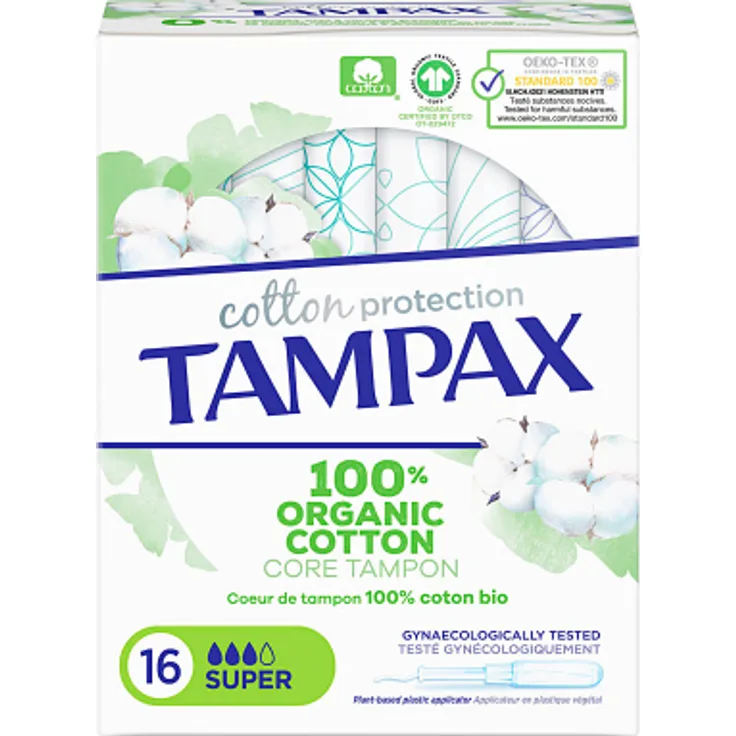 Tampax Organic Super 16 Stück Tampons