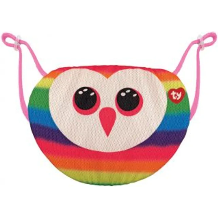 Beanie Boo - Mund-Nasen-Maske - Eule - Owen