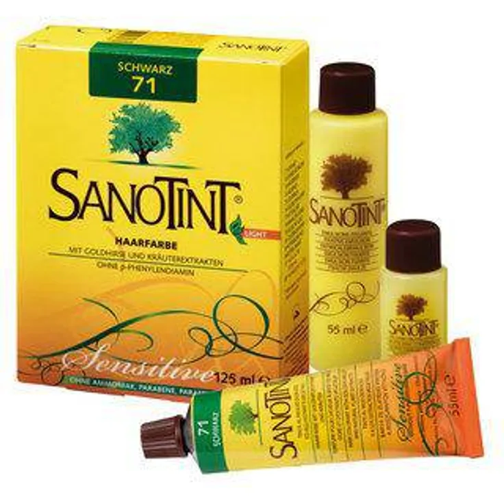 Firstorganicbaby Sanotint Hair color sensitive No. 71 light Black, 125ml