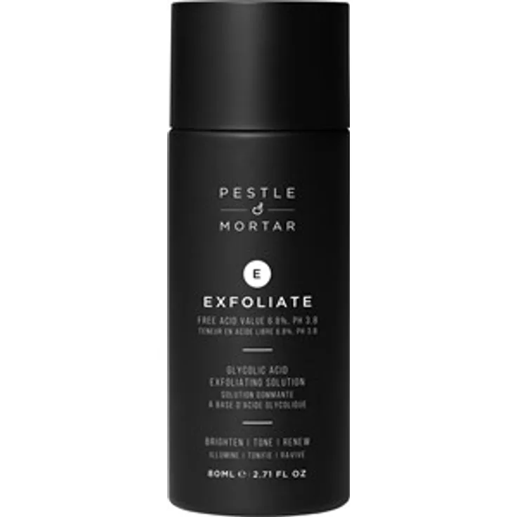 Pestle & Mortar Gesichtspflege Anti-Ageing Exfoliate glycolic Acid Toner 80 ml, für Damen und Herren 