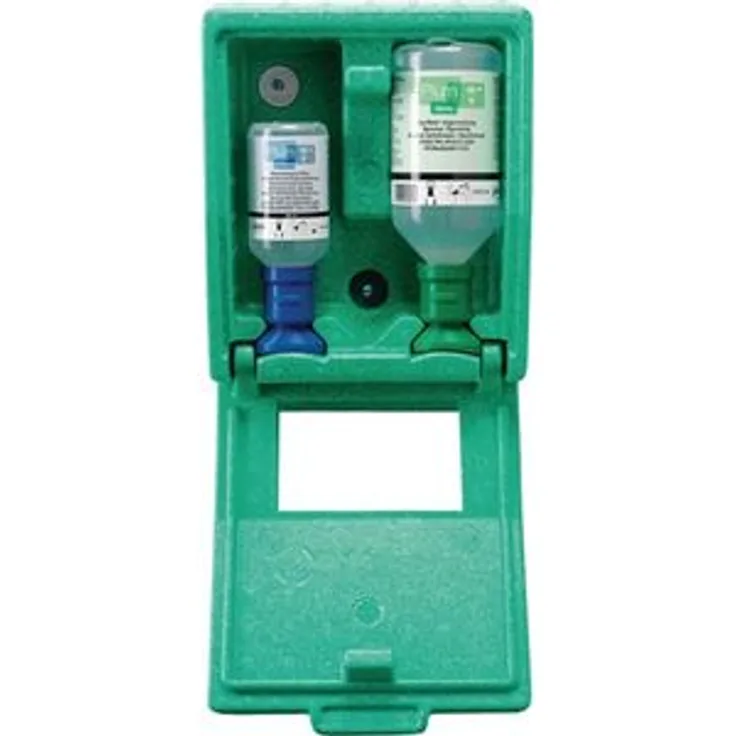 Plum 4789 Augen-Notfallstation in Wandbox mit 2 Flaschen