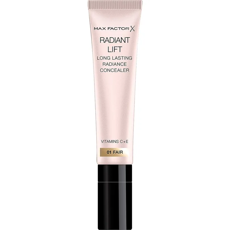 Max Factor Radiant Lift Concealer 1 Fair, für ein sofort schöneres Hautbild & einen makellosen Teint, Textur: Flüssig