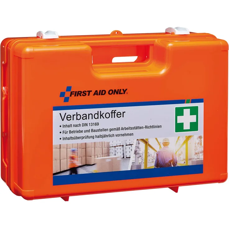 FIRST AID ONLY Verbandkoffer DIN 13169, 2610 g
