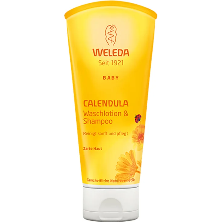 Weleda Calendula Waschlotion & Shampoo 200 ml
