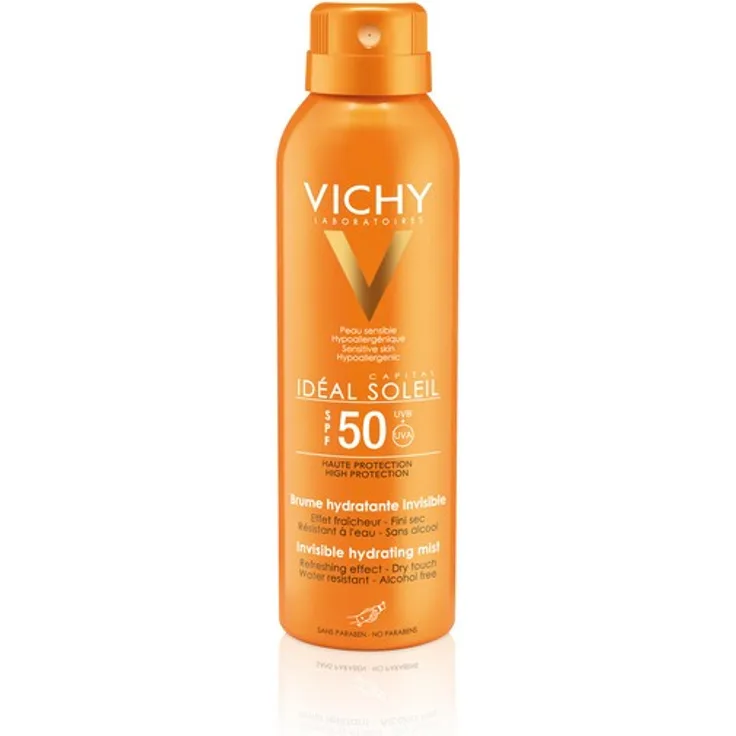 Vichy Idéal Soleil Invisible Hydrating Mist LSF50 Spray 200 ml