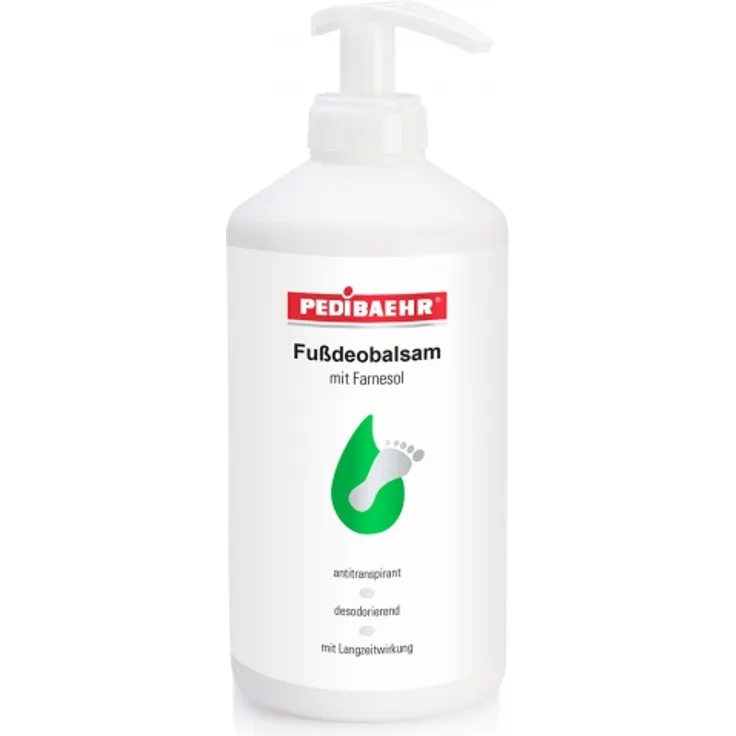 Pedibaehr Fußdeobalsam Mit Farnesol 500 ml
