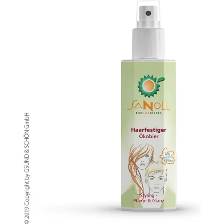 Sanoll Haarfestiger Mit Ökobier : 150 ml