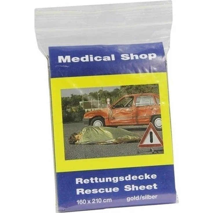 Holthaus Medical Rettungsdecke Ypsisave 160x210 cm gold/silber 1 St.