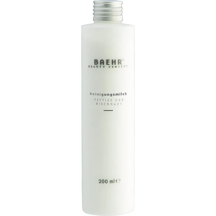 BAEHR BEAUTY CONPT Reinigungsmilch - Fettige und Mischhaut 200 ml, für Damen und Herren empfohlen